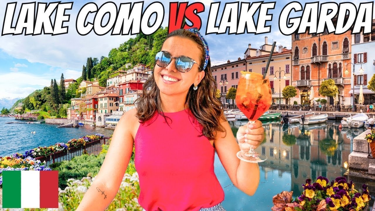 Which is Best? Lake Como vs Lake Garda Travel Guide! 🇮🇹 (Bellagio, Malcesine, & more)