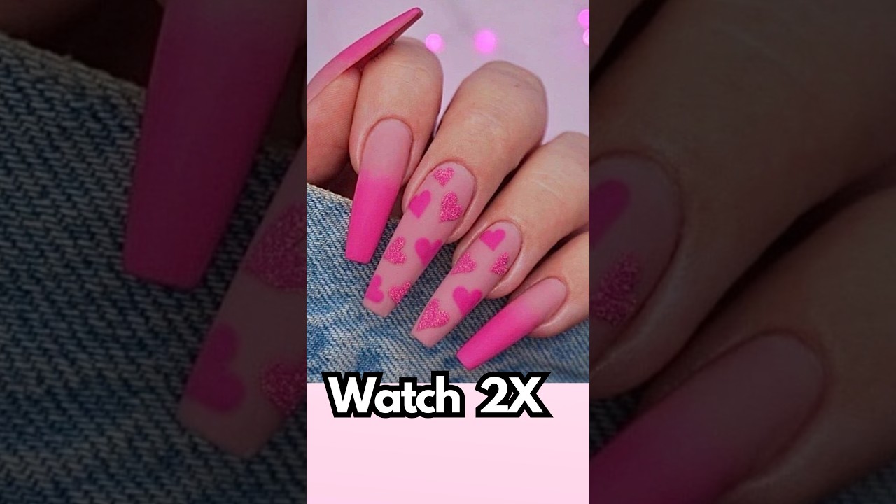 Which PINK nails are your favorite?... #viral #pineapple #preppy #fyp #shorts #nails