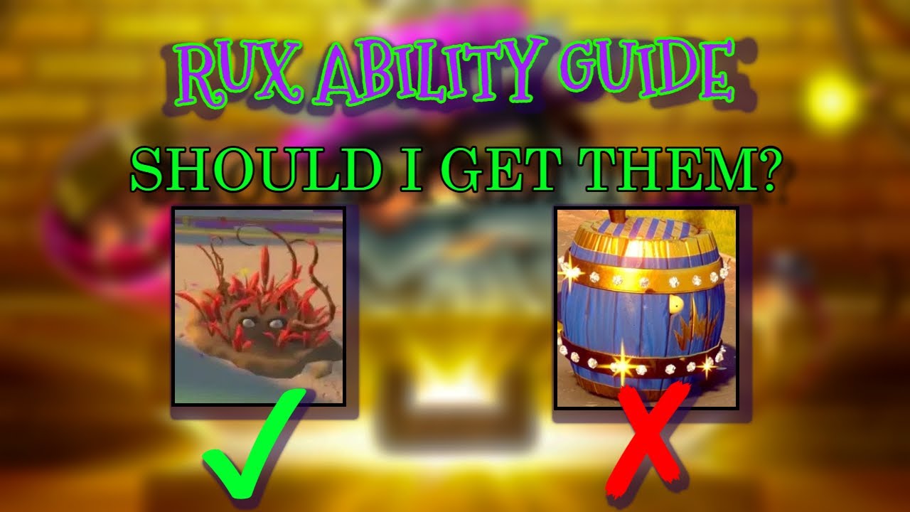 Which RUX ABILITIES Should You Buy? | Garden Warfare 2 Guide