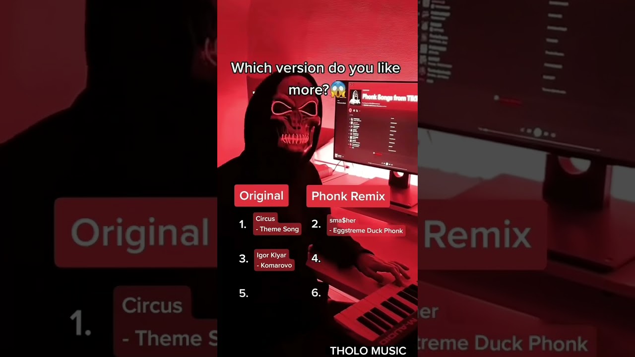 Which Version Do You Like More ?Original Or Phonk Remix?😱