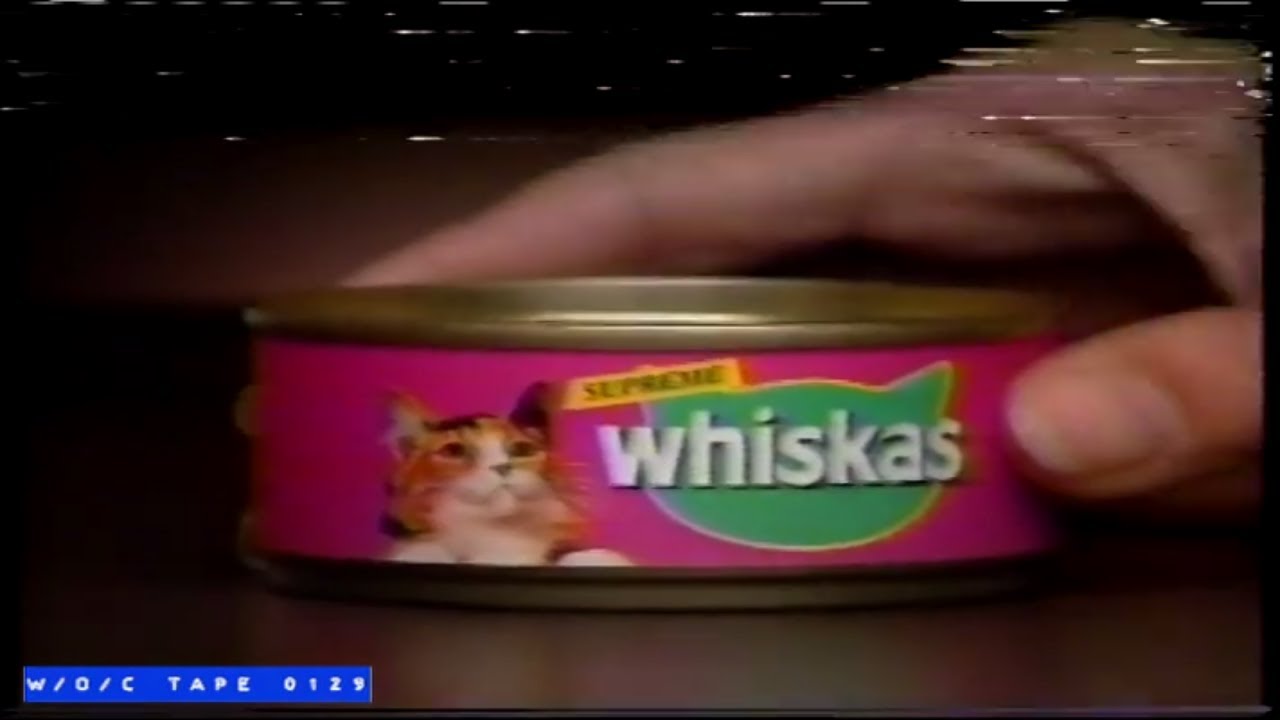 Whiskas Cat Food Commercial - 1989