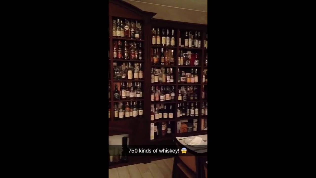 Whisky Corner in Kiev, Ukraine