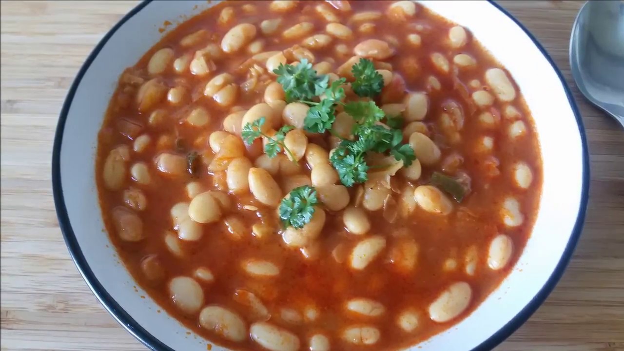 White Beans Stew Recipe - Kuru Fasülye
