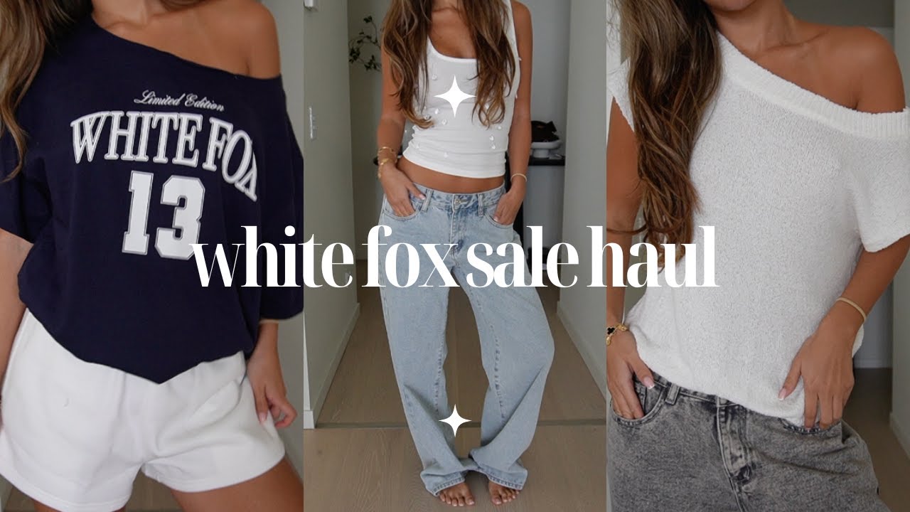 WHITE FOX SALE TRY ON HAUL | + 30% off code!