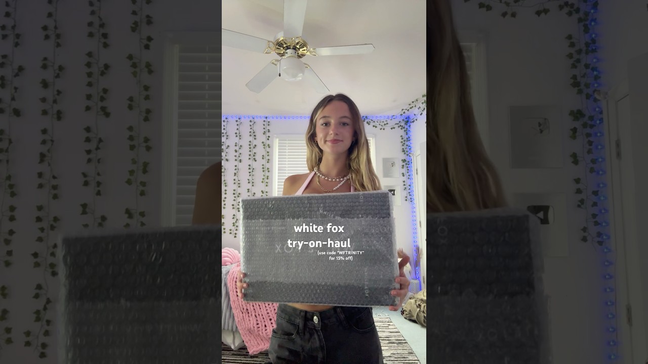 white fox try-on-haul (use code “WFTRINITY” for 15% off) #ad @whitefoxboutique1