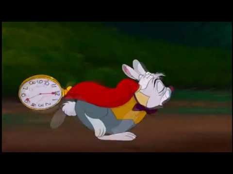 White Rabbit - Jefferson Airplane (Grace Slick) Disney's Alice in Wonderland 1951