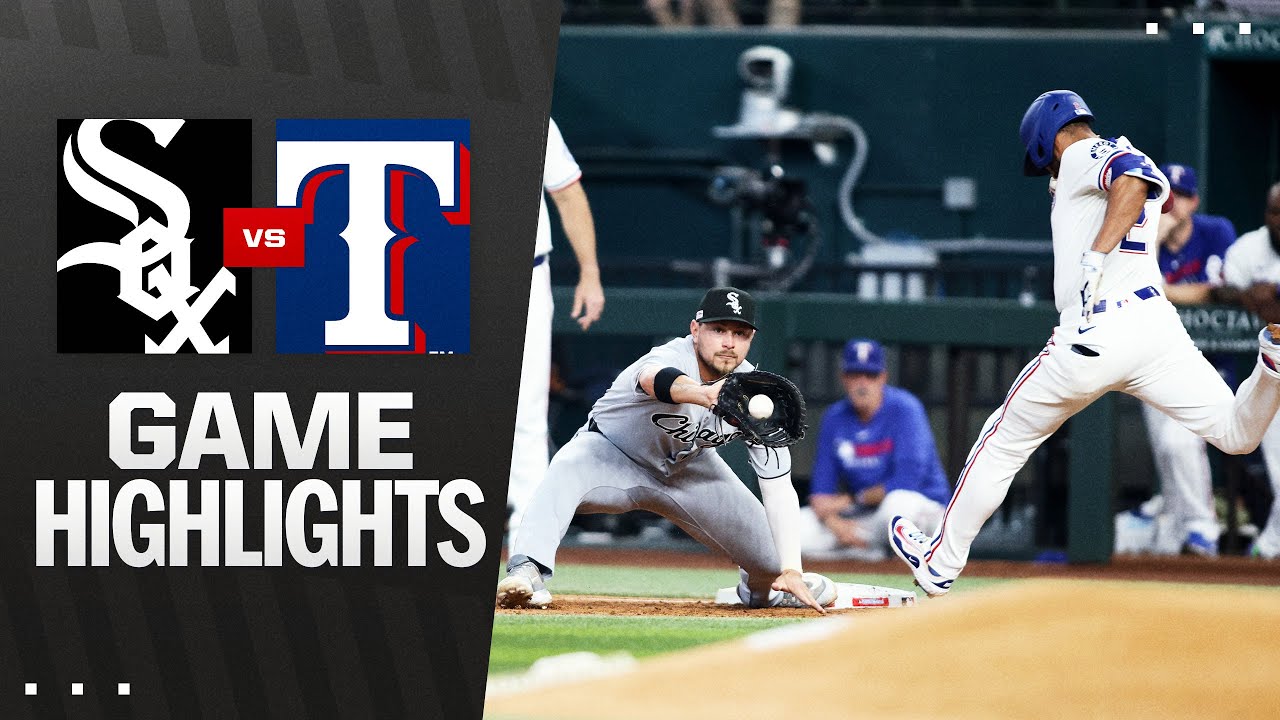 White Sox vs. Rangers Game Highlights (6/14/25) | MLB Highlights