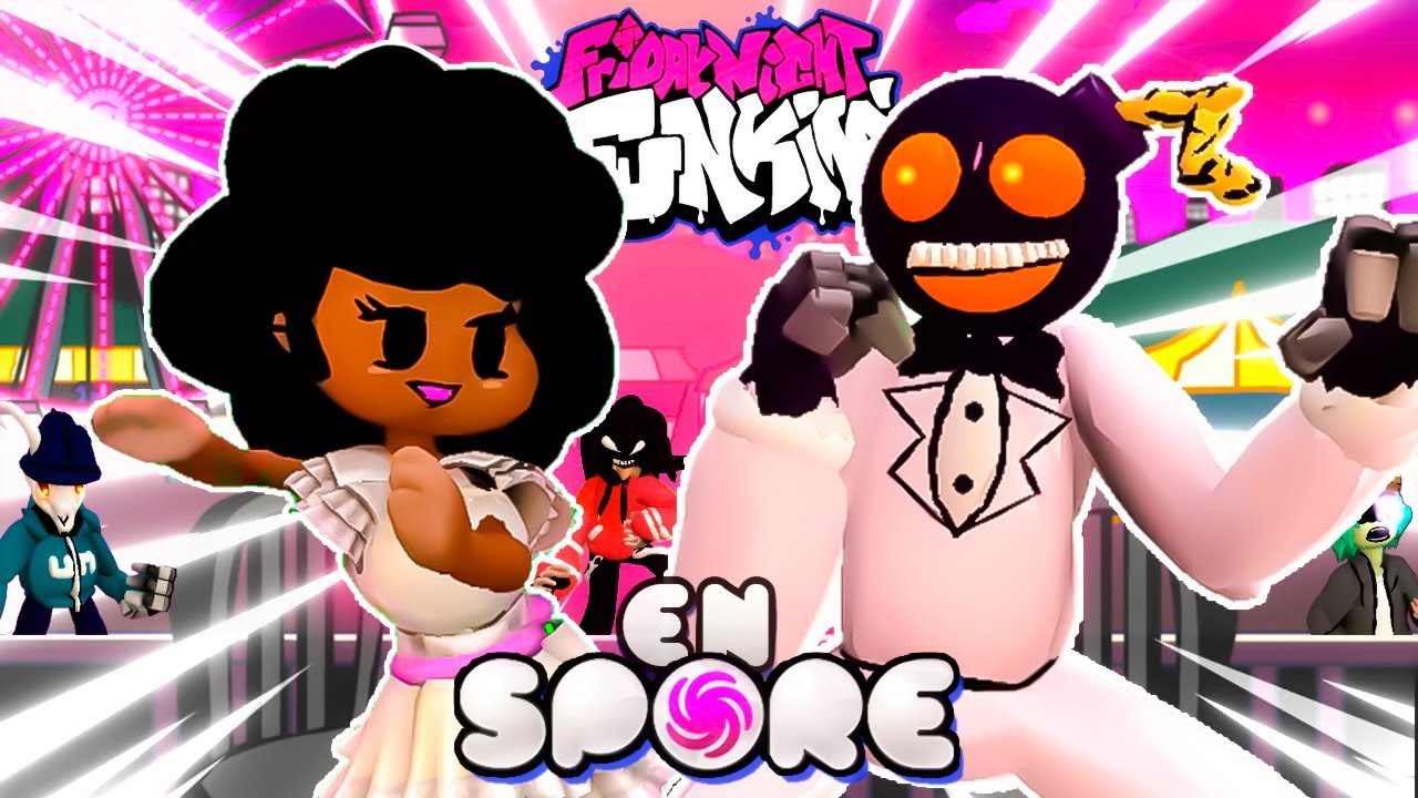 Whitty Carol Garcello A.G.O.T.I. y Tabi 💣LOS MEJORES MODS de FNF en SPORE | CREANDO PESADILLAS