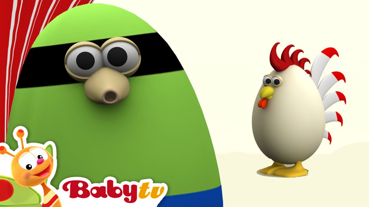 Who am I? 🥚🐔🐼 | Guessing Games for Kids with the Egg Birds| Cartoons @BabyTV