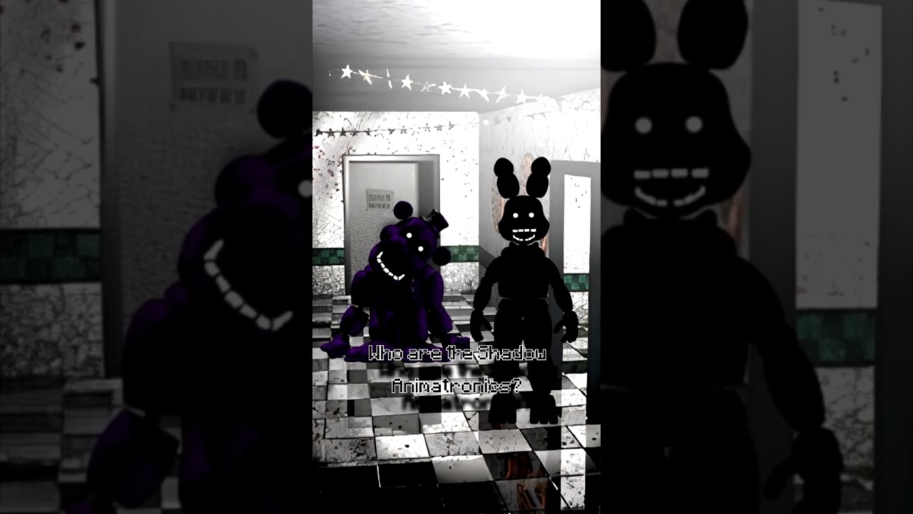Who are Shadow Freddy and Shadow Bonnie? #shorts #fnaf