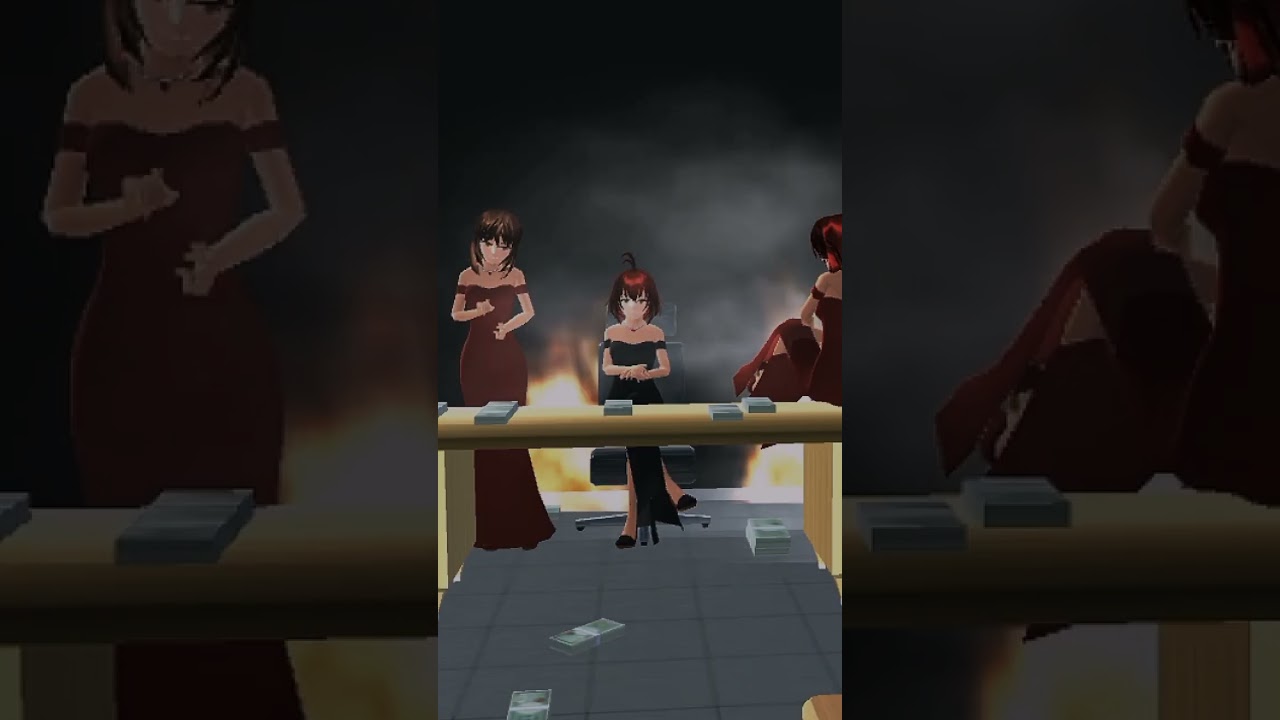 Who are you #Behind scenes# Sakura school simulator