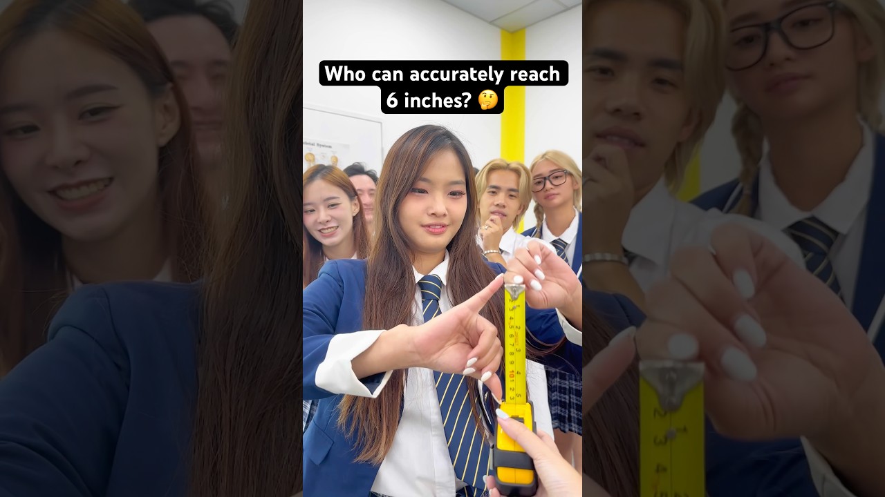 Who can accurately reach 6 inches? 🤔