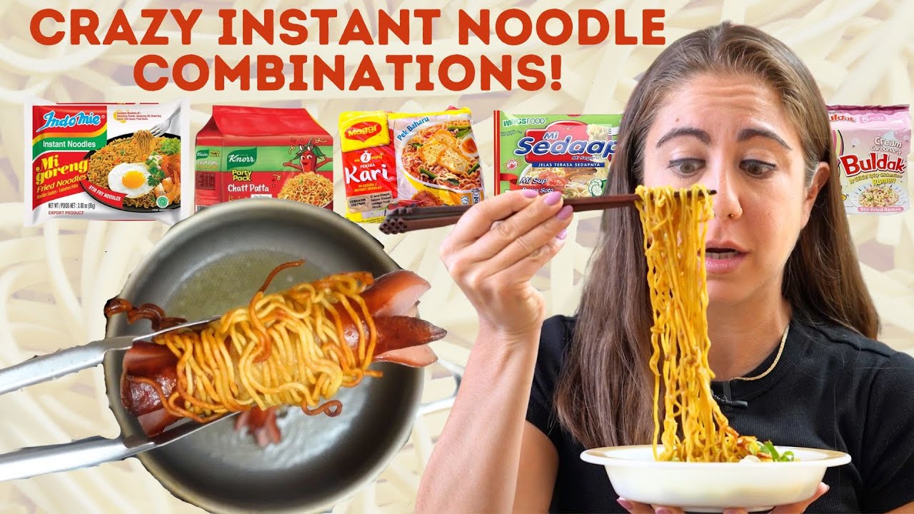 Who Eats INSTANT NOODLES Like This!?
