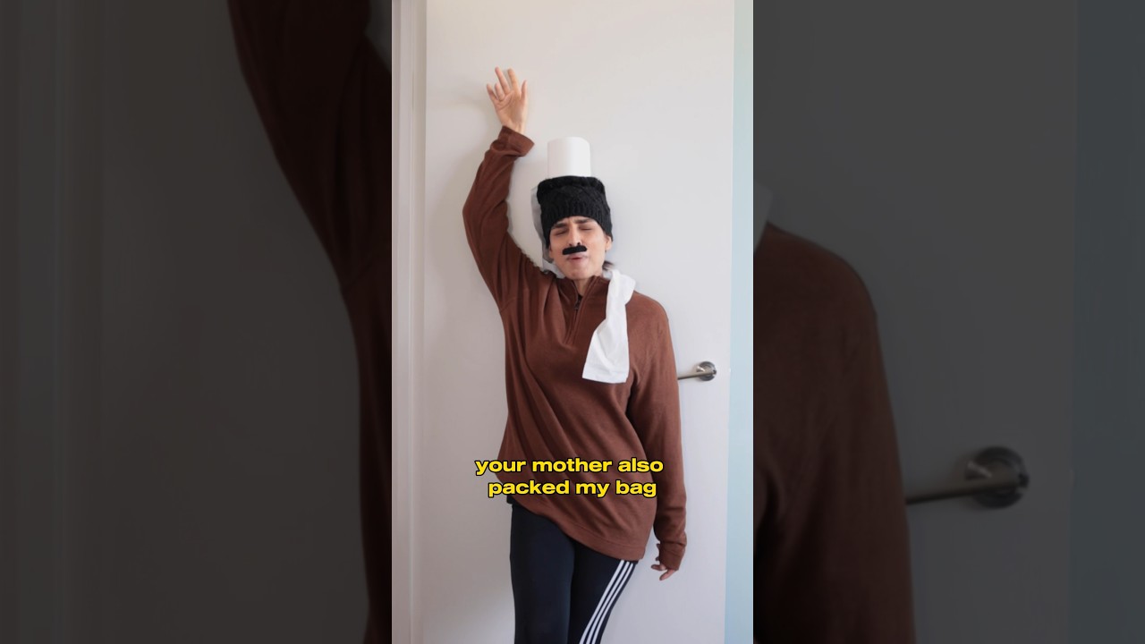 Who else packs toilet rolls 🧻😂 #indian #comedy #musical