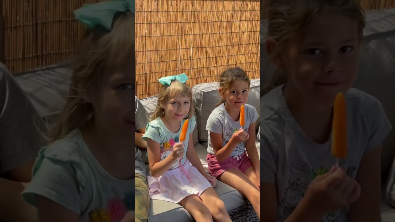 Who has the most delicious popsicle? #shorts #popsicle #kids