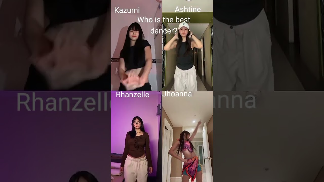 who is the best dancer? Kazumi Marazigan Ashtine Olviga Bini Jhoanna Robles Rhanzelle XOXO #fyp