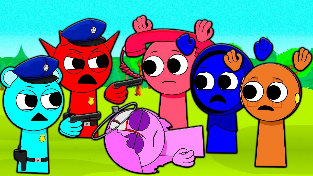 WHO KILLED ROSE? MURDER INVESTIGATION INCREDIBOX SPRUNKI DETECTIVE STORY Cartoon Animation