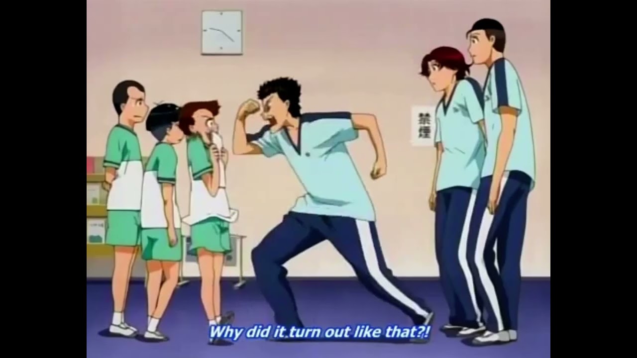 who pushed akaya kirihara down the stairs?