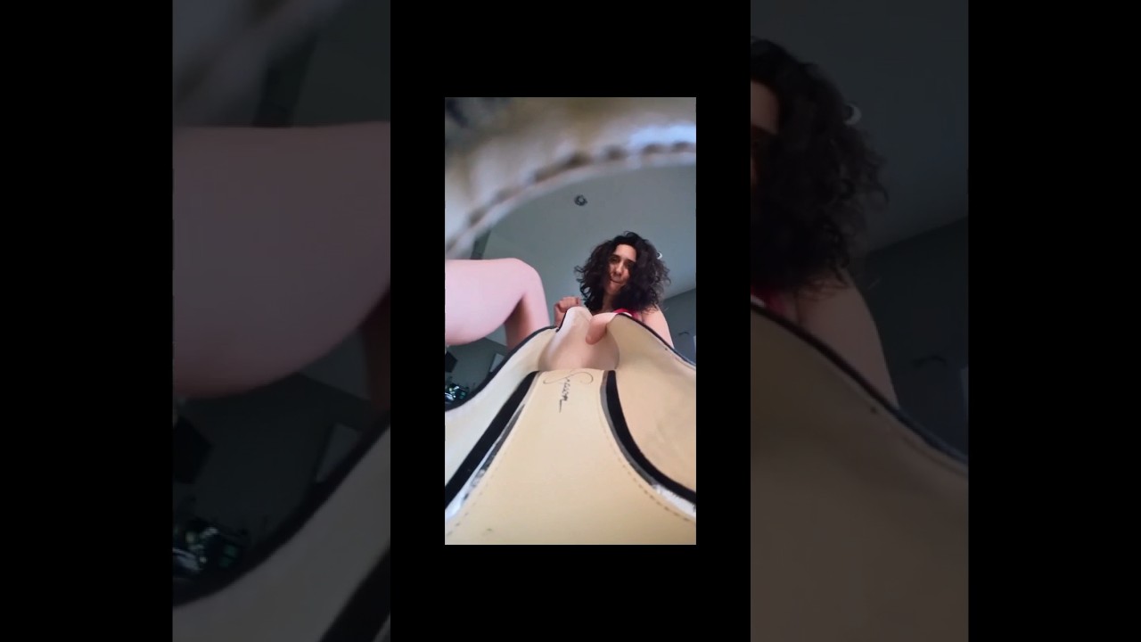 who wants to go in my shoe? #feet #feetmatter #giantwoman #giantess #giantesscommunity