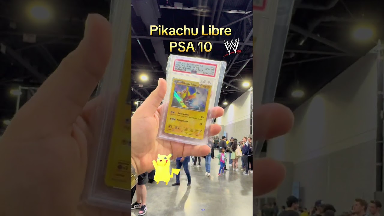 Who would want to add this Pikachu Libre card to their collection? ⚡️ #pokemon #pikachu
