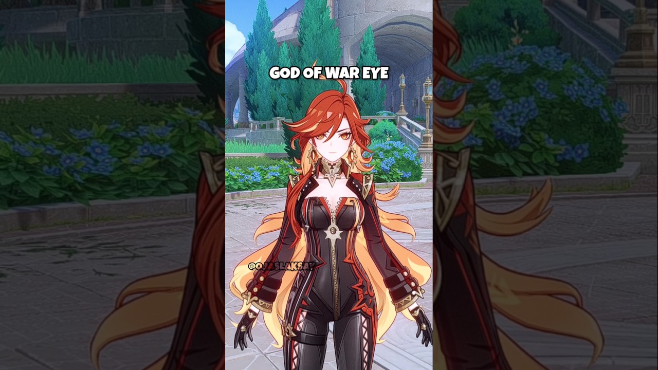 Who's characters have different eye in Genshin impact