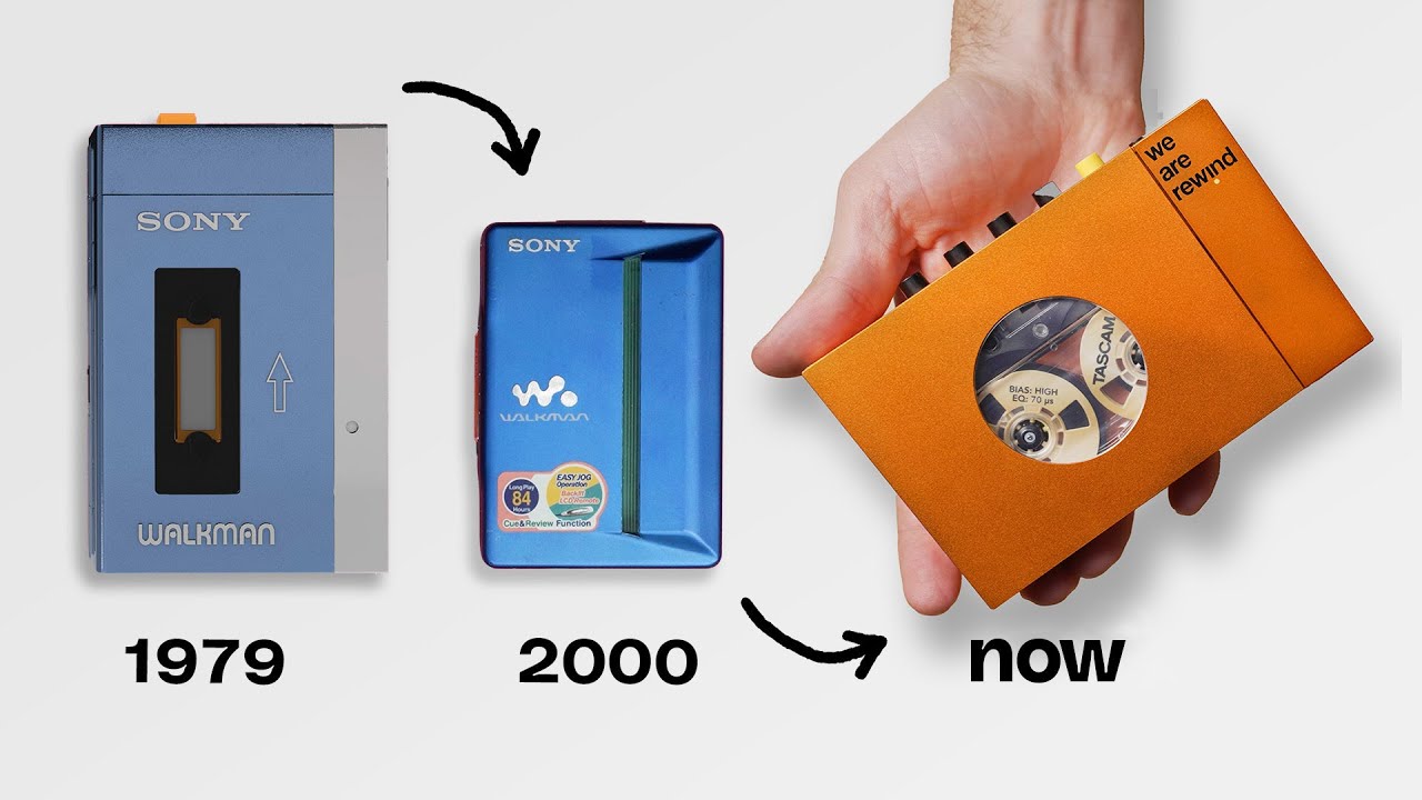 Why are cassette and CD players so bulky now?
