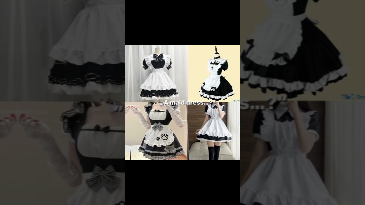 Why are they so s*xualised￼ :c #maid #maiddress #realatable #dress #real #viral