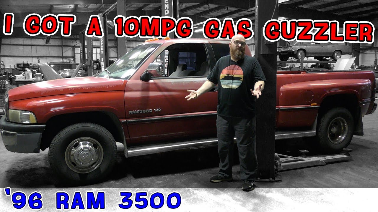 Why did the CAR WIZARD get a gas guzzling '96 RAM 3500 with 10mpg? And how is remotely a good idea?!