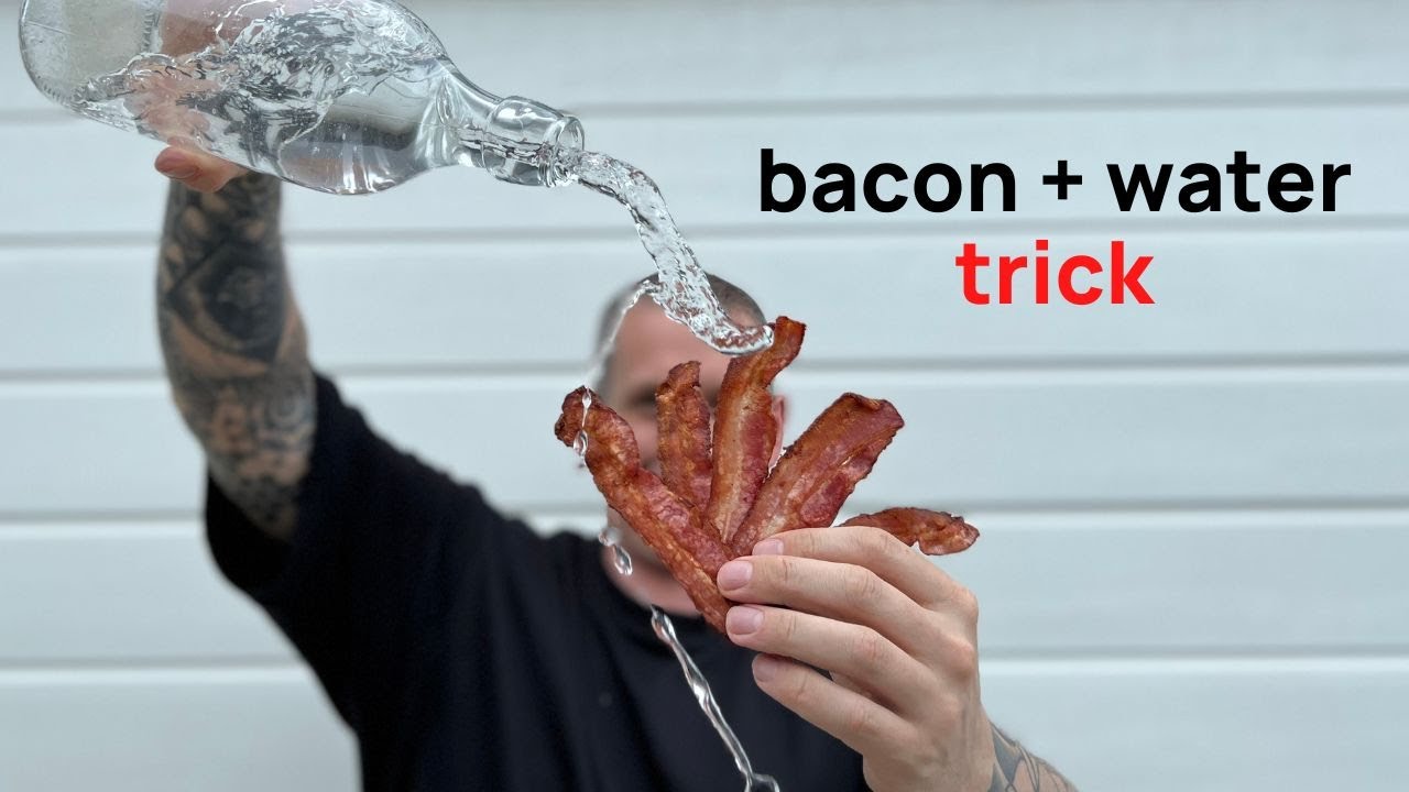 Why do I keep adding water to cook my bacon?