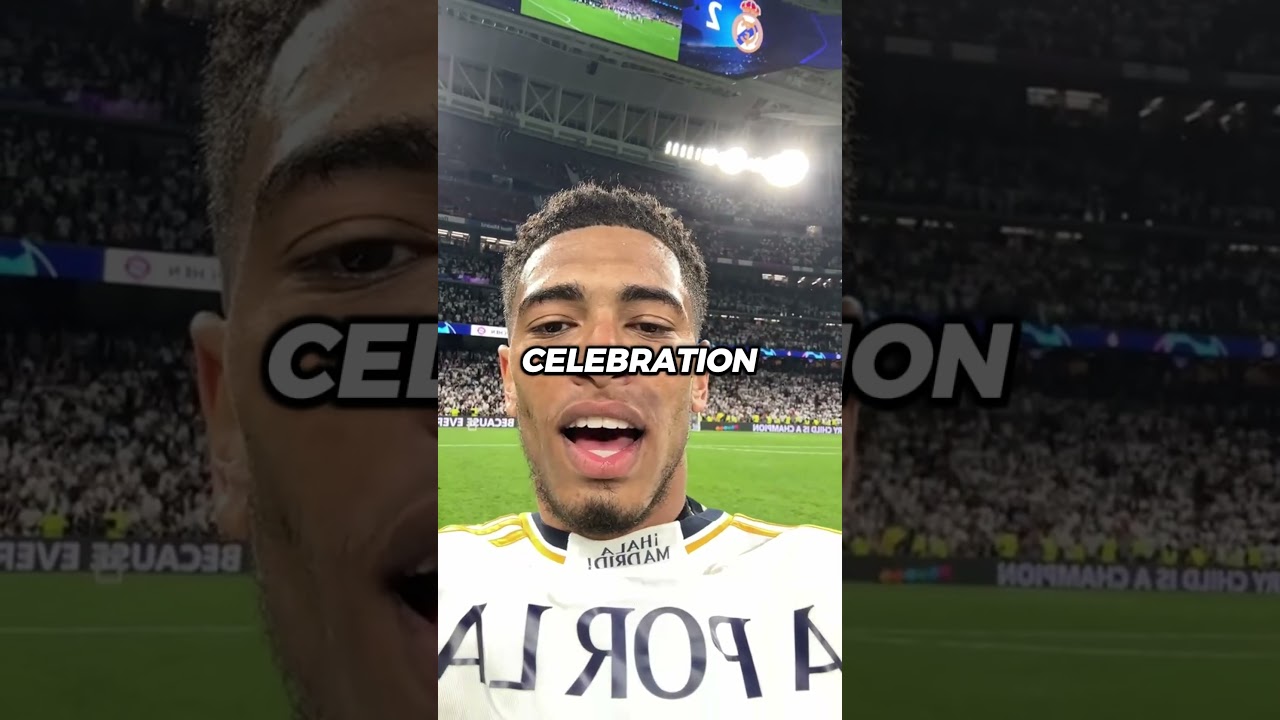 WHY DOES JUDE BELLINGHAM CELEBRATE THIS WAY 🫲🤍🫱