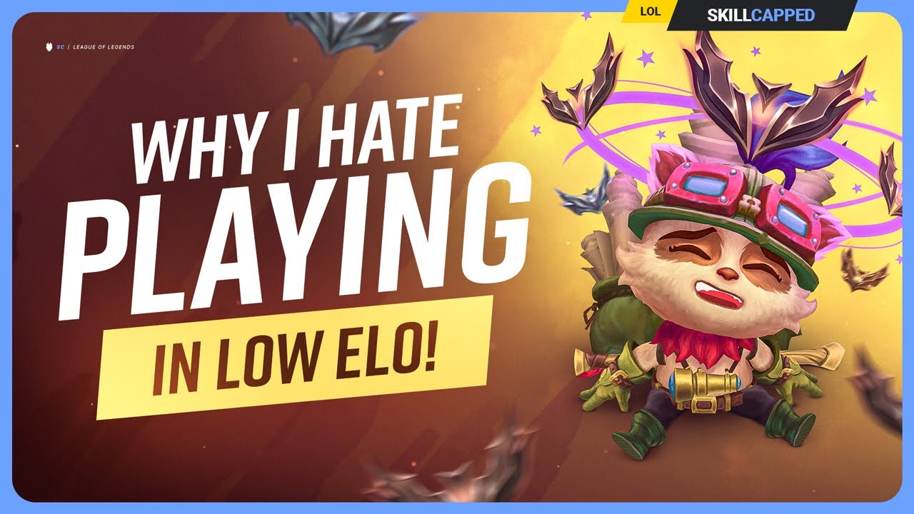 Why I HATE Playing In LOW ELO! - League of Legends