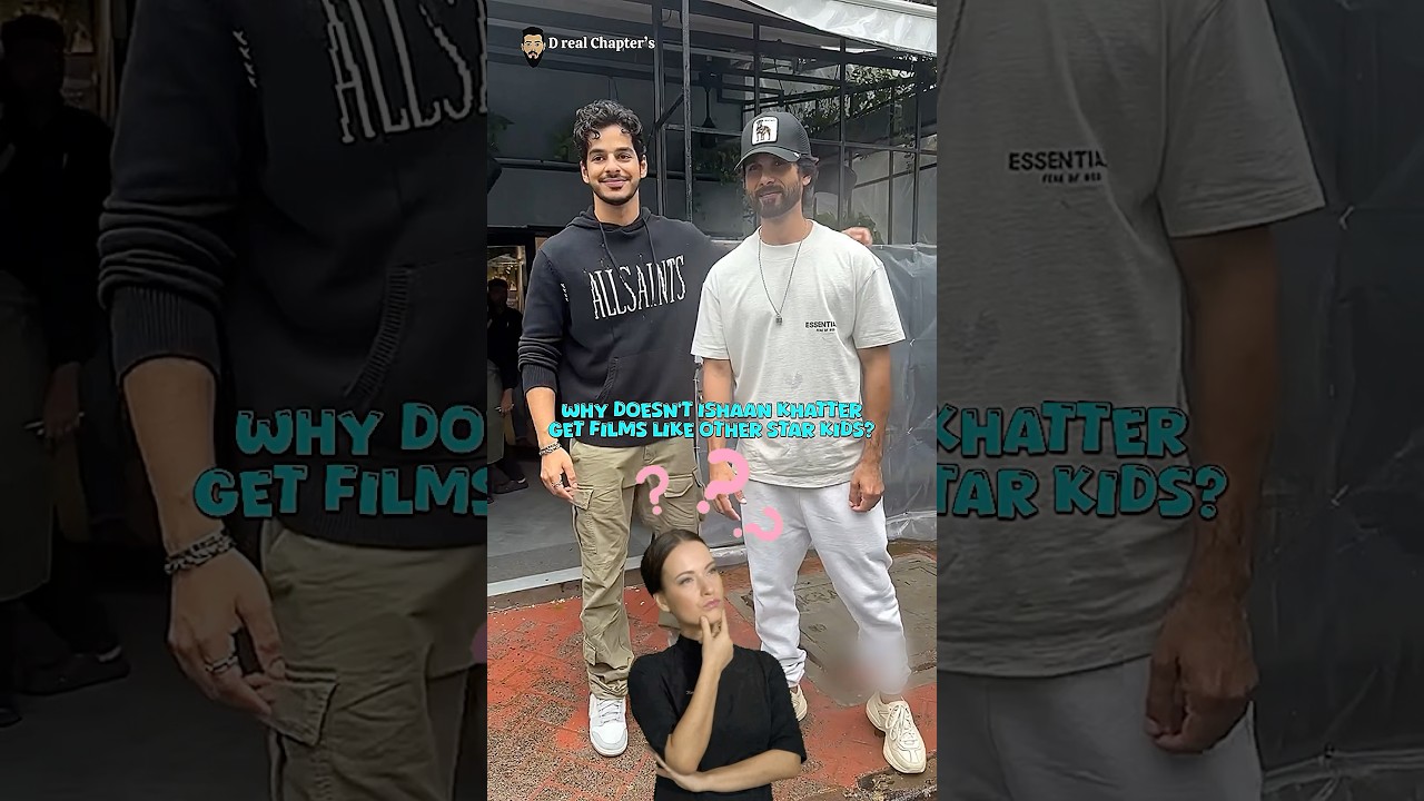Why Ishaan Khattar Doesn’t Get Films Like Other Starkids #bollywood #shahidkapoor #ishankhattar