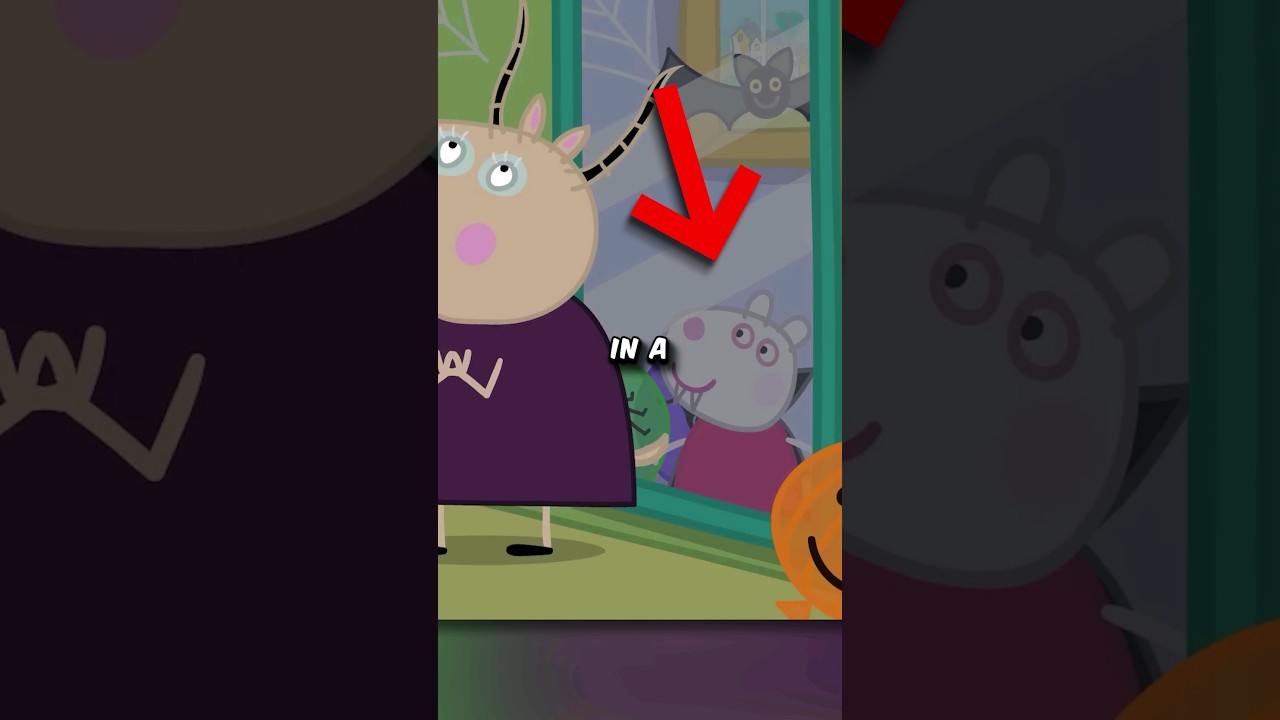 WHY Madame Gazelle is a VAMPIRE #shorts #peppapig