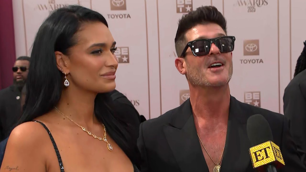 Why Newlyweds Robin Thicke and April Love Geary Are DELAYING Their Honeymoon (Exclusive)