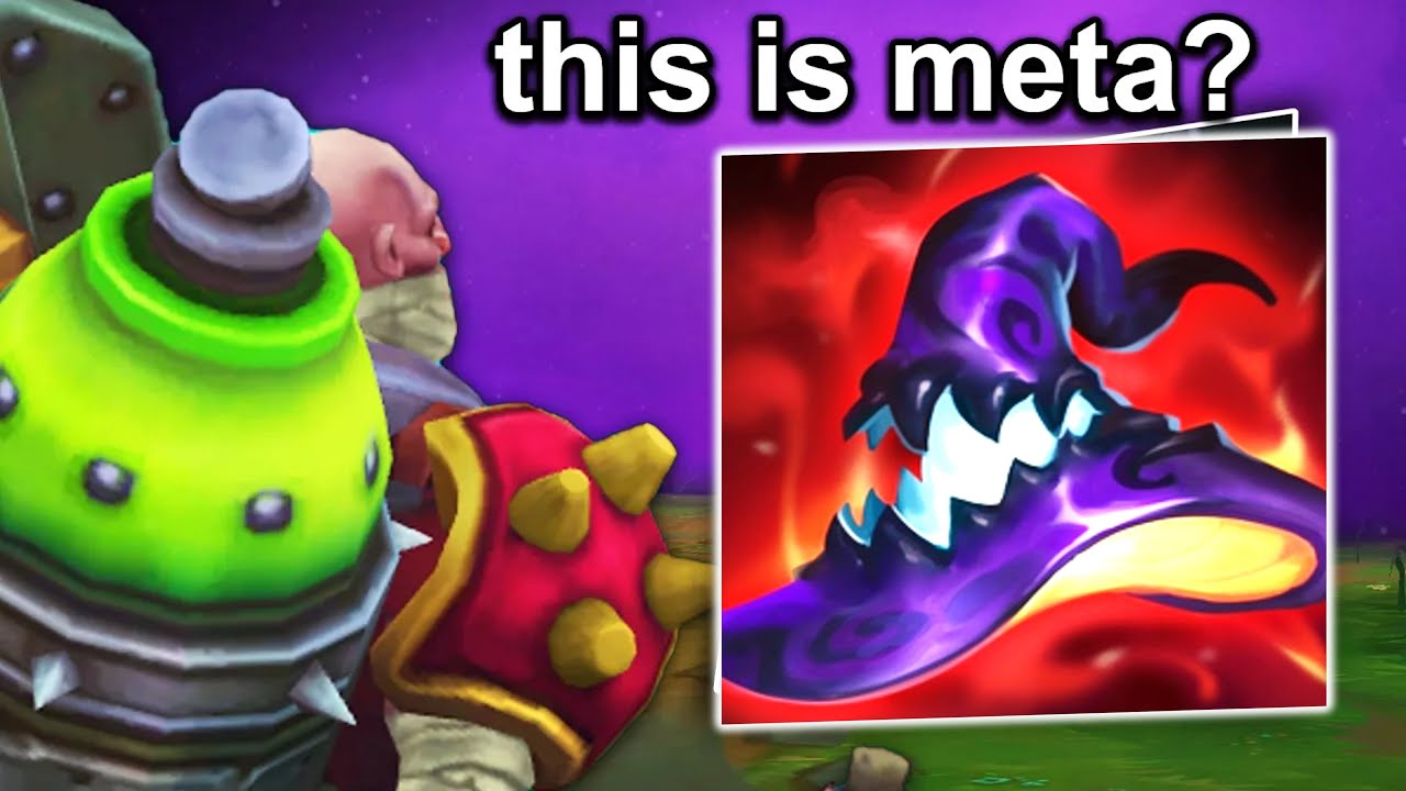 Why rushing Rabadon's Deathcap first item is now the meta for Singed...
