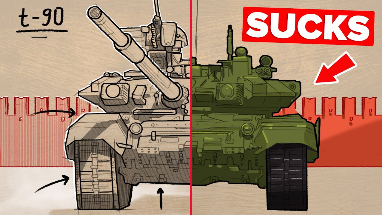 Why Russian T-90 Tank Absolutely SUCKS