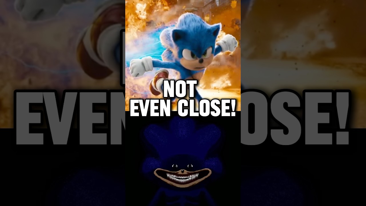 Why Shin Sonic VS Movie Sonic ISN’T CLOSE! #sonic #sonicmovie #sonic3 #sonicthehedgehog #shadow