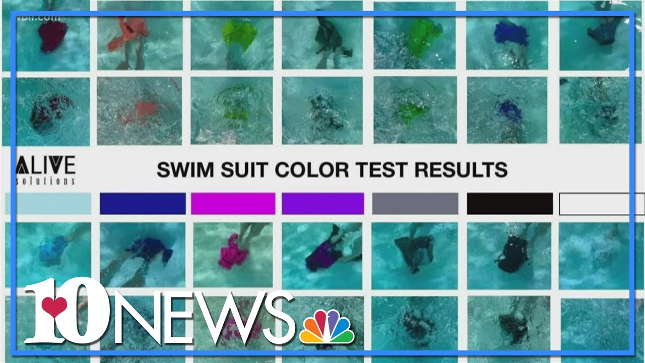 Why the color of your child's swimsuit is important