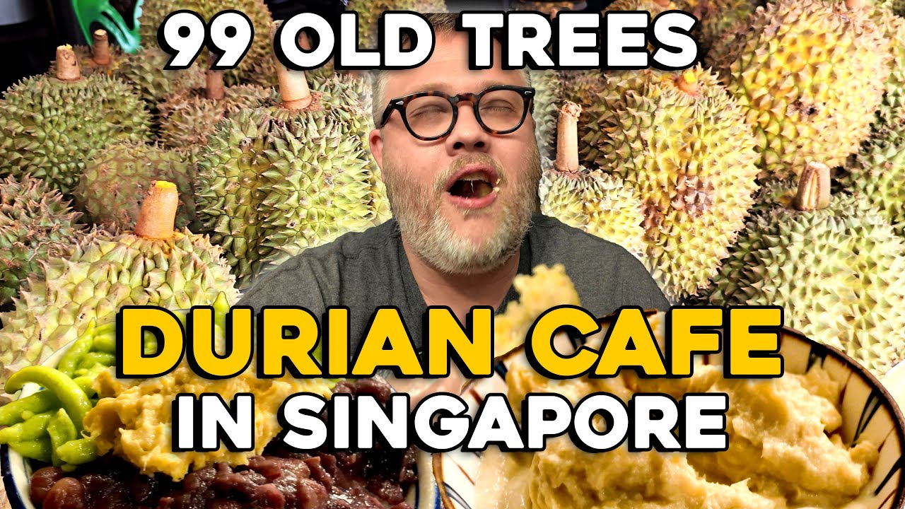 Why This Durian Café Is a Must-Visit in Singapore! 🍈🇸🇬