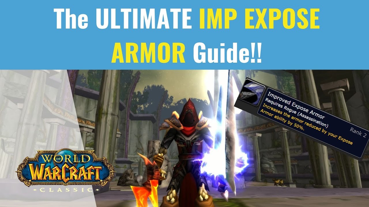 Why You NEED an Imp Expose Armor Rogue in Your Raids!!!