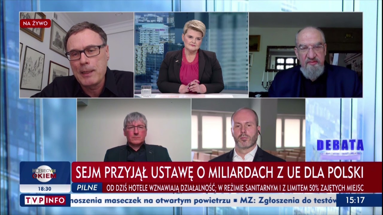 Wiceprezydent Pracodawców RP Prof. Paweł Wojciechowski w TVP INFO 8-05-2021