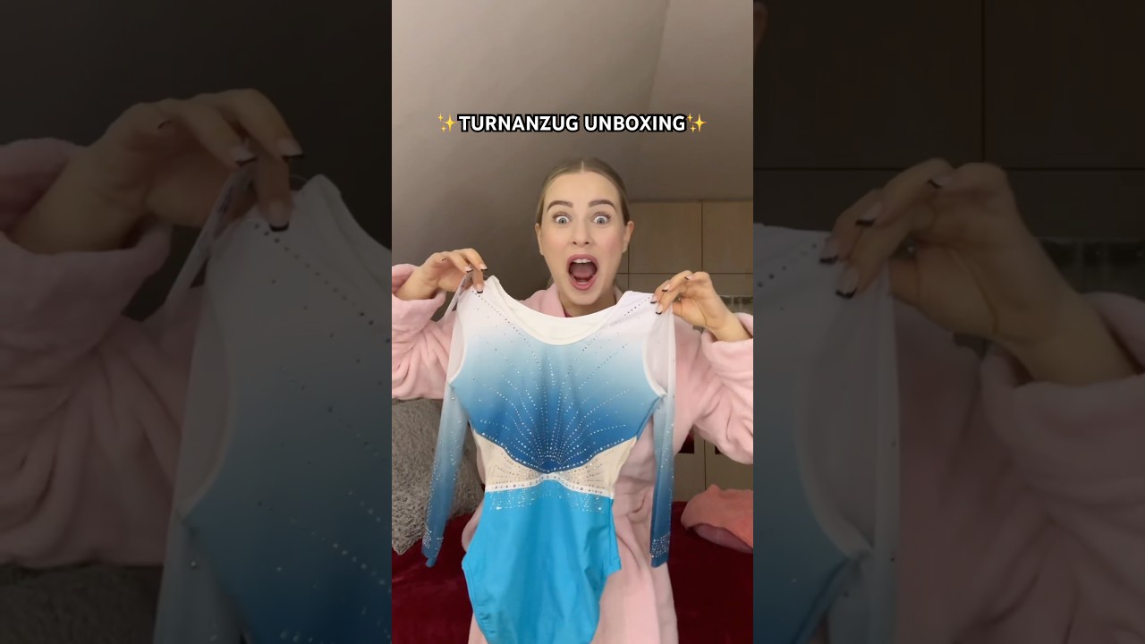 Wie schön findet ihr den Turnanzug von 1-10?🥹❄️ #gymnast #unboxing #leotard