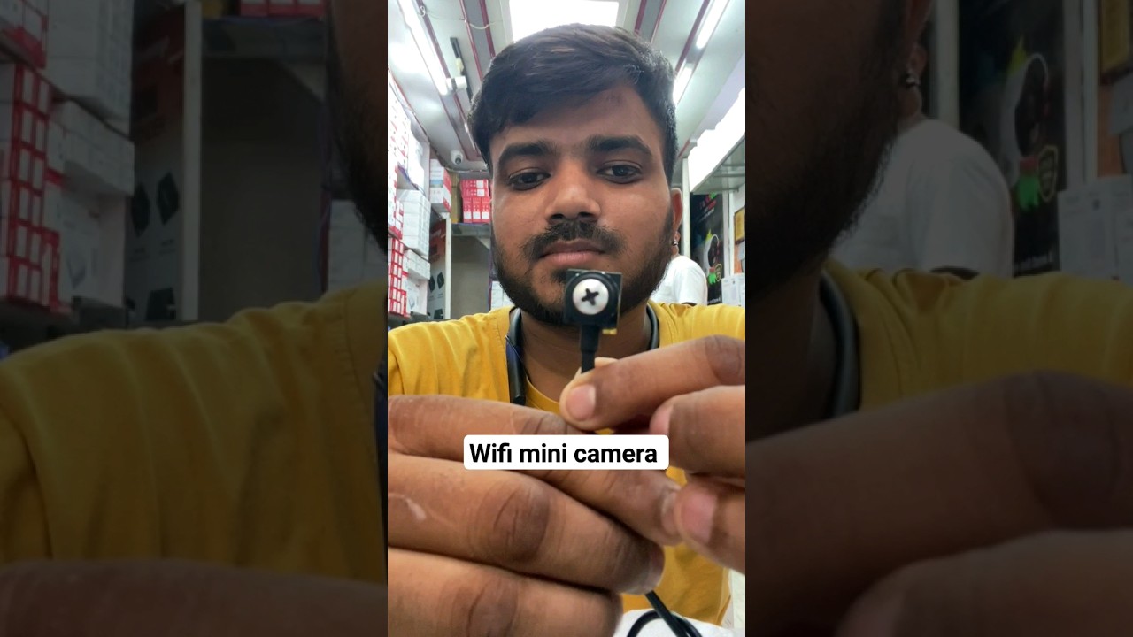 WIFI CCTV MIN CAMERA SCREW #shorts #VIRAL