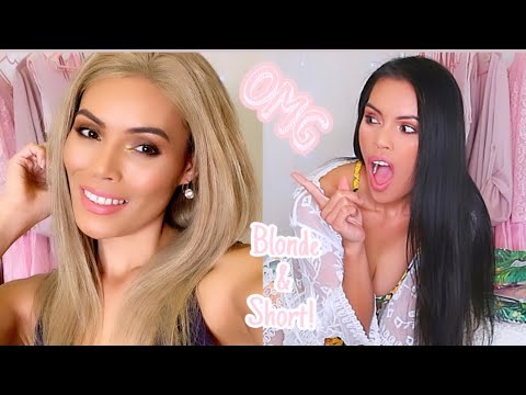 WIG TRY-ON HAUL /100% HUMAN REMY HAIR WIG | IRRESISTIBLEME.COM | Angel Gower