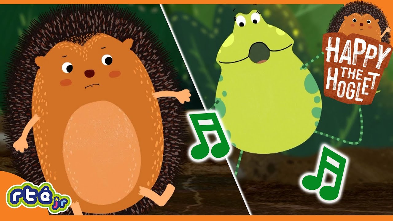 Wiggle & Dance About!  🕺🎶💃🎵  | Happy the Hoglet | @RTÉjrOfficial​