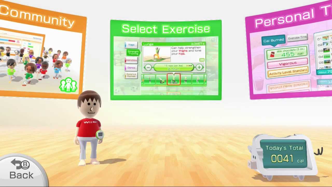 Wii Fit U Playthrough Part 1