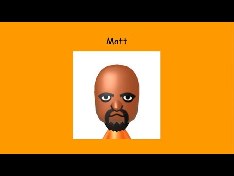 Wii Party Matt Mii