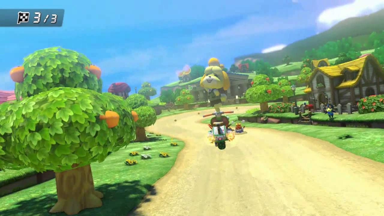 Wii U - Mario Kart 8 - Animal Crossing