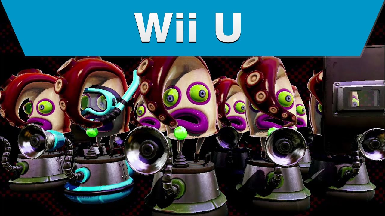 Wii U - Splatoon Single Player Trailer