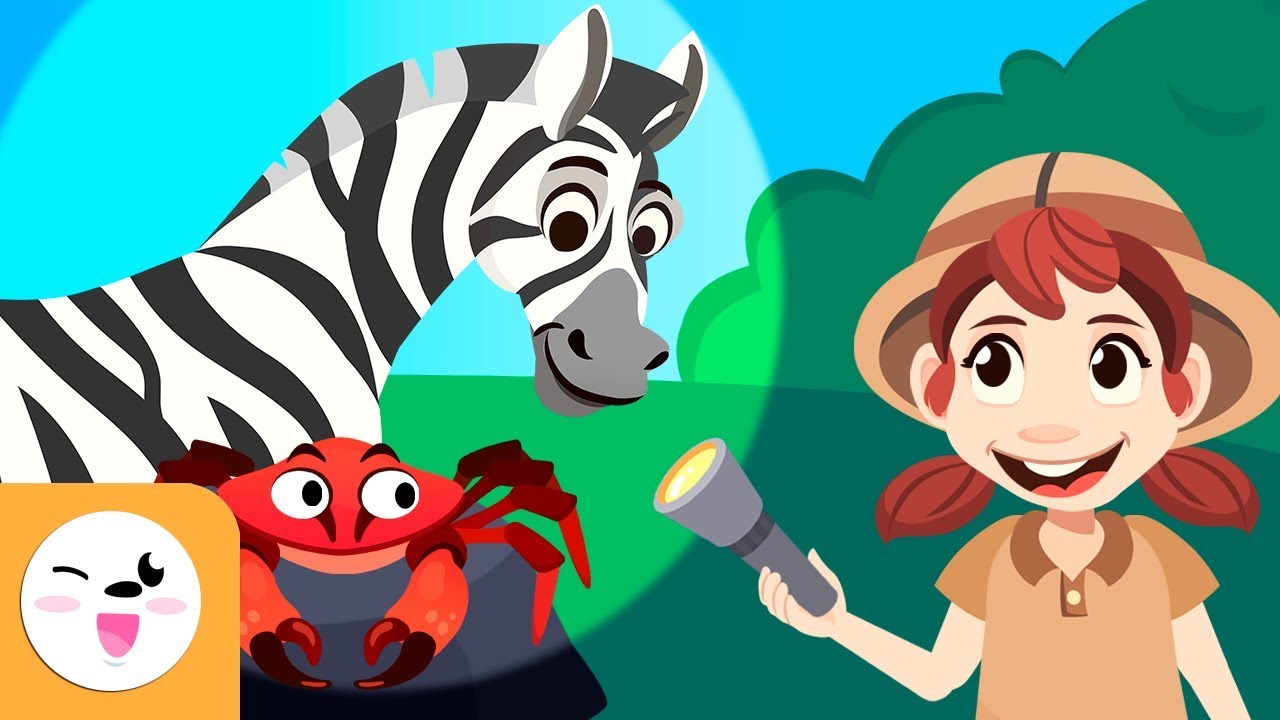Wild animals, farm animals and aquatic animals for kids - Vocabulary for kids
